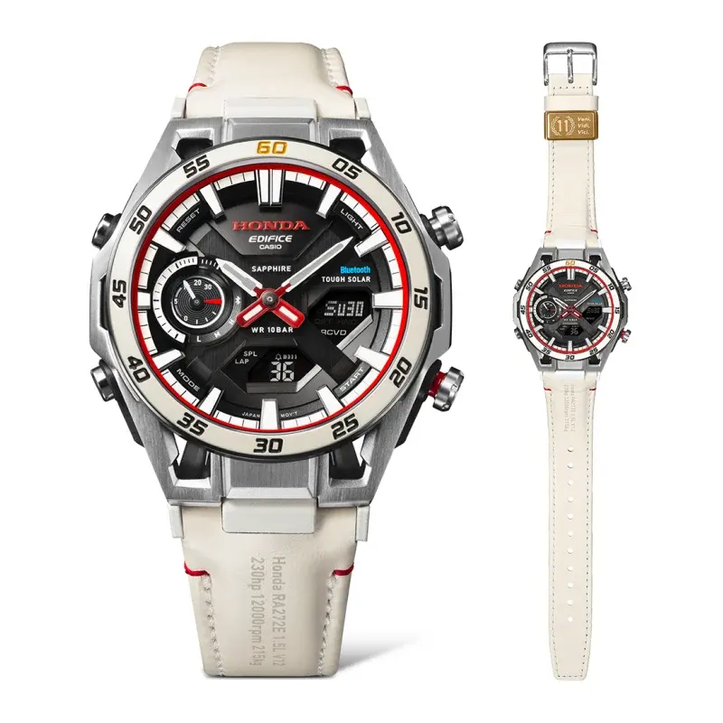 Edifice Honda Limited Edition Solar Bluetooth Racing Men’s Watch- ECB-2300HR-1A